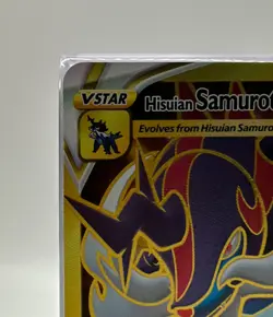HISUIAN SAMUROTT VSTAR 209/189 SECRET RARE ASTRAL RADIANCE POKEMON NEAR MINT - Image 3