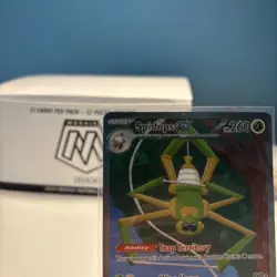 The Pokemon Company Spidops ex 243/198 SV01 Full Art Holo Eng 2023 260 HP - Image 2