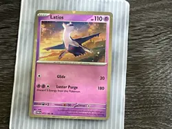2023 POKEMON PARADOX RIFT LATIOS COSMOS HOLO 73 BLISTER PROMO RARE VHTF - Image 1