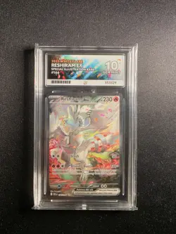 Ace 10 Reshiram ex 166/086 - White Flare - SIR - Pokemon TCG - Image 1