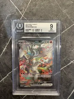 Pokemon TCG Reshiram Ex White Flare Sir 166/086 Ace 10 (perfect subgrades) - Image 1