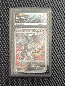 Pokemon TCG Reshiram EX White Flare Sir 166/086 Ace 10 - Image 1