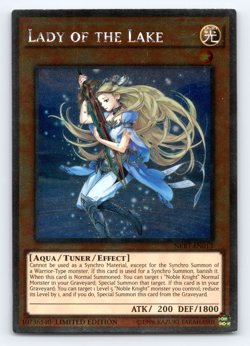 Lady Of The Lake - NKRT-EN013 - Platinum Rare - Limited Edition Yugioh - Image 1