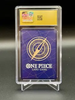 One Piece 2025 OP12-037 Blades Drawn Dead Man's Game R Alt Art CGC 10 Pristine - Image 2