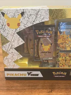 Pokemon Celebrations 25th Anniversary Pikachu V-union Premium Playmat Collection - Image 2
