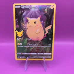 Pikachu 005/025 Celebrations Holo Full art Pokemon card - Image 1