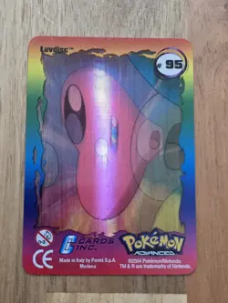 2004 Pokemon Action Card Luvdisc Lenticular Good Condition - Image 1