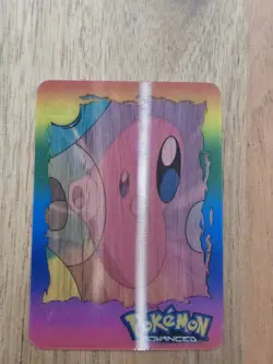 2004 Pokemon Action Card Luvdisc Lenticular Good Condition - Image 2