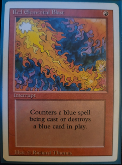 Red Elemental Blast Revised Edition Regular - Image 1