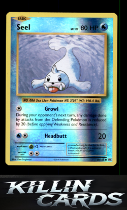 Reverse Holofoil Seel 28/108 Pokemon Common XY - Evolutions Card NM - Image 1
