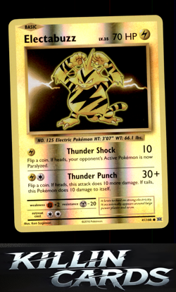 Reverse Holofoil Electabuzz 41/108 Pokemon Common XY - Evolutions Card NM - Image 1