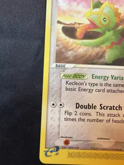 Kecleon 18/100 Sandstorm Regular - Card# PL-002 - Image 3