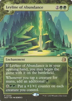 Leyline of Abundance Wilds of Eldraine: Enchanting Tales Regular - Image 1