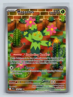 Maractus 160/159 Illustration Rare Journey Together Pokemon Holo Near Mint - Image 1