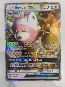 Bewear GX SM34 JUMBO OVERSIZED Holofoil Mint Pokemon Card - Image 1