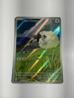 Hop's Wooloo 170/159 Sv09: Journey Together Holo Pokemon Illustration Rare - Image 1