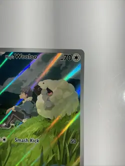 Hop's Wooloo 170/159 Sv09: Journey Together Holo Pokemon Illustration Rare - Image 5