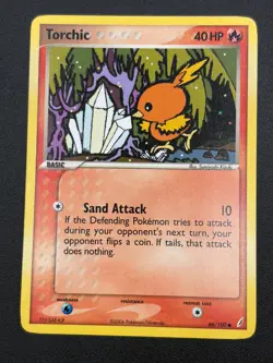 Torchic LP 66/100 Common Crystal Guardians Pokemon - Image 1