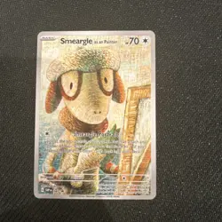 ✨Pokemon Smeargle Van Gogh ACG Art Black Star Promo Card FAN Art - Image 1
