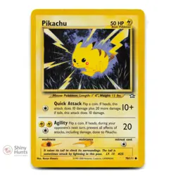 Pokemon Pikachu 70 Neo Genesis Unlimited LP - Image 1