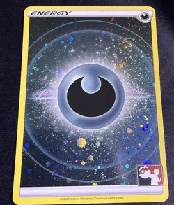 Pokemon TCG -Dark Energy Cosmos Swirl Holo - Prize Pack Series 3 - Stamped - NM - Image 1