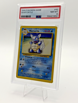 1999 Pokemon Base Set Wartortle #42/102 PSA 8 NM-MT WOTC - Image 1