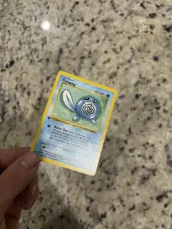Pokemon TCG Poliwag 59/102 Base Set Shadowless 1st Ed Common Regular 1999 40HP - Image 3