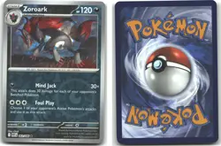 Zoroark 062/086 SV: White Flare Reverse Holofoil Pokemon (NM) - Image 2