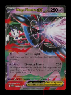 HOLO MEGA FLOETTE EX DOUBLE RARE 035/086 NM POKEMON - Image 1
