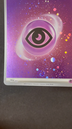 SWIRL Basic Psychic Energy (Cosmos Holo) 005 SVE NM Pokemon TCG - Image 2