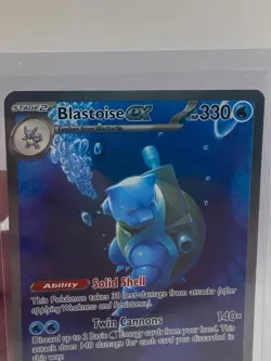 The Pokemon Company Blastoise ex 200/165 Holo SIR SV 151 EN 330 HP - Image 2