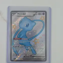 The Pokemon Company Mew ex 216/091 SV Paldean Fates Shiny UR Holo Eng HP180 - Image 1