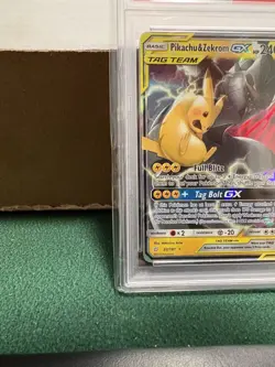 Pokemon TCG: Pikachu & Zekrom GX #33/181 Sun & Moon Tag Team PSA 9, MINT. - Image 5