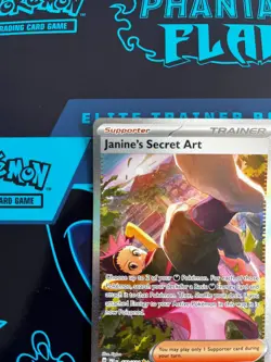 Janine's Secret Art 173/131 SIR Prismatic Evolutions PRE 8.5 Pokemon TCG English - Image 2
