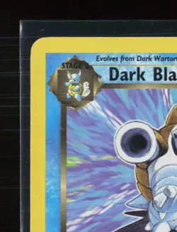 2000 Pokemon Team Rocket Dark Blastoise Holo Rare 1st Edition 20/82 - Image 3
