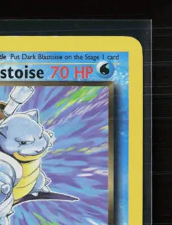 2000 Pokemon Team Rocket Dark Blastoise Holo Rare 1st Edition 20/82 - Image 4