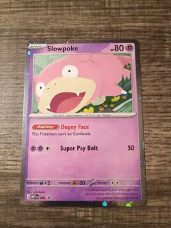 Slowpoke - 86 Pokemon Pitch Black Promo NM - Image 1