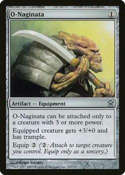 1x O-Naginata - NM English MTG - Saviors of Kamigawa - Image 1