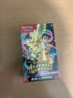 Pokemon TCG Mega Evolution Ascended Heroes Deluxe Pin Collection + Booster - Image 3