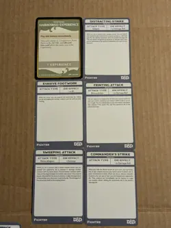 Dungeon & Dragons Fighter Martial Power Cards Lot of 16 & bonus card / SEE PICS - Image 2