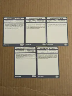 Dungeon & Dragons Fighter Martial Power Cards Lot of 16 & bonus card / SEE PICS - Image 3