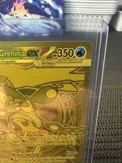 Mega Greninja EX 122/086 HYPER RARE GOLD Foil Pokemon TCG - Image 4