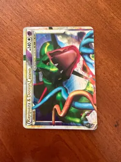 Rayquaza & Deoxys Legend (Top) 89/90 Undaunted Holo - Image 1