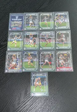 RARE Geelong PRIZE Parallel Foil Set 2026 AFL Teamcoach Cards Bailey Smith Cats - Image 1
