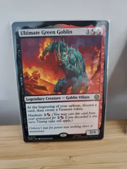 MTG ~ Ultimate Green Goblin ~ nMint ~ Ships NOW! ~ Spider-Man - Image 1