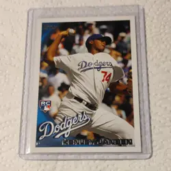 Topps 2010 Update Series Kenley Jansen Rookie Card #US-114 Los Angeles Dodgers - Image 1