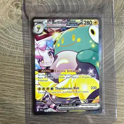 Iono's Bellibolt ex 183/159 Sv09: Journey Together Holo Pokemon TCG - Image 1