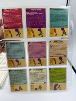 1993 SkyBox Simpsons Series 1 COMPLETE Master Set 1-80 10 Tattoos +9 Wiggle NM/M - Image 5