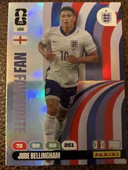 Panini Adrenalyn XL FIFA World Cup 2026 Jude Bellingham Fan Favourite Card - Image 1