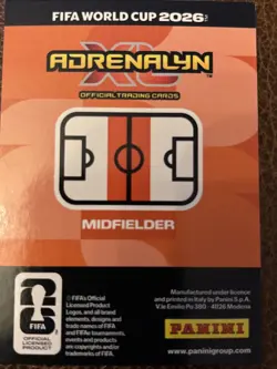 Panini Adrenalyn XL FIFA World Cup 2026 Jude Bellingham Fan Favourite Card - Image 2
